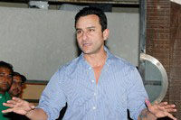 Saif Ali Khan at Colaba Police Station